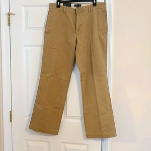 Men's Banana Republic Bootcut Chino 33x30 Tan